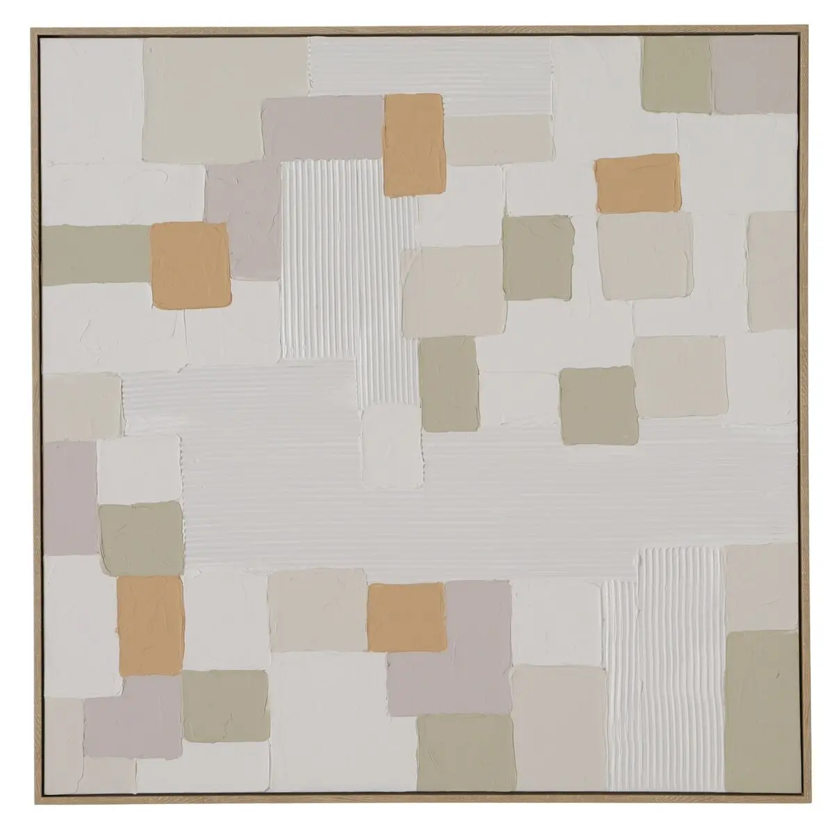 Gerahmtes Bild - LB ca. 80x80 cm 