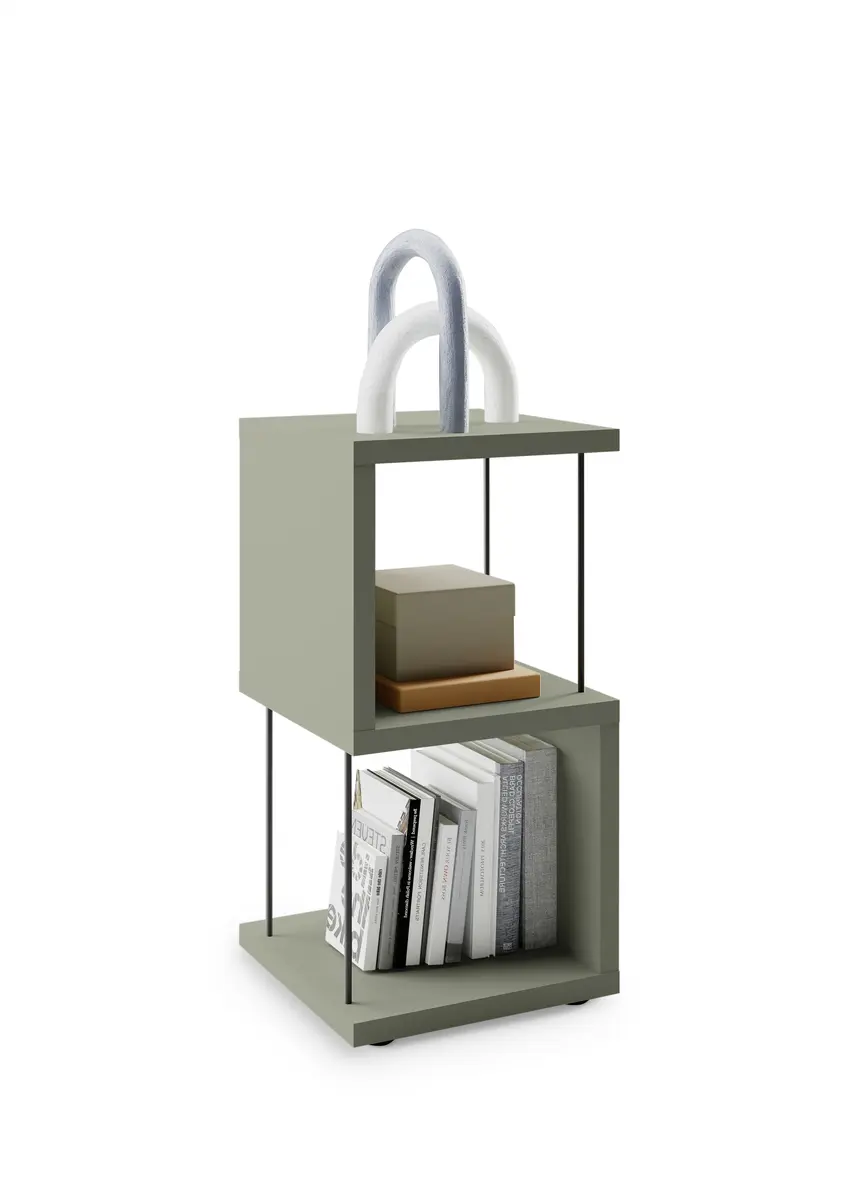 Regal - B ca. 33 cm, Olivgrün