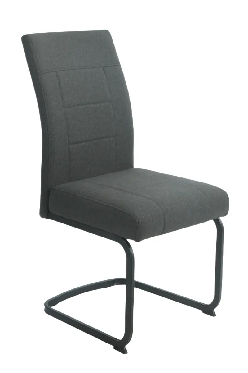 Freischwinger - Webstoff, Anthrazit