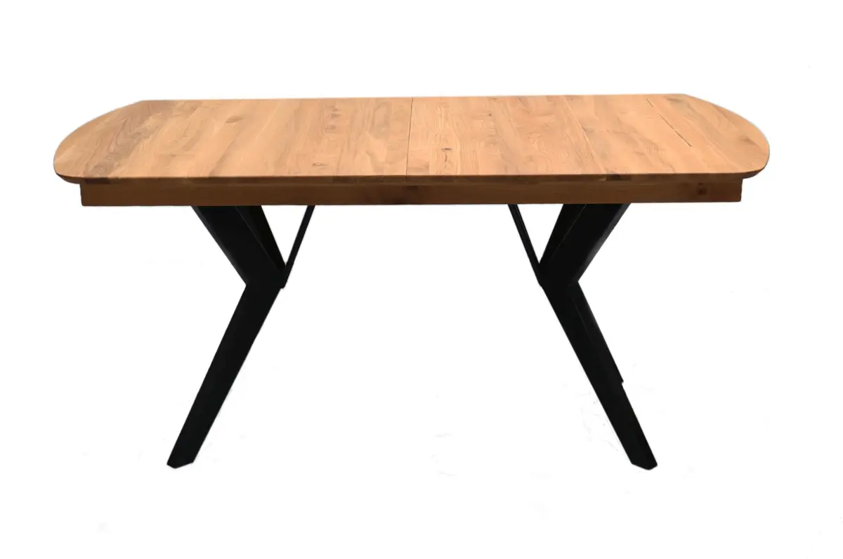 Esstisch - ausziehbar, LB ca. 180x90 cm, Eiche massiv