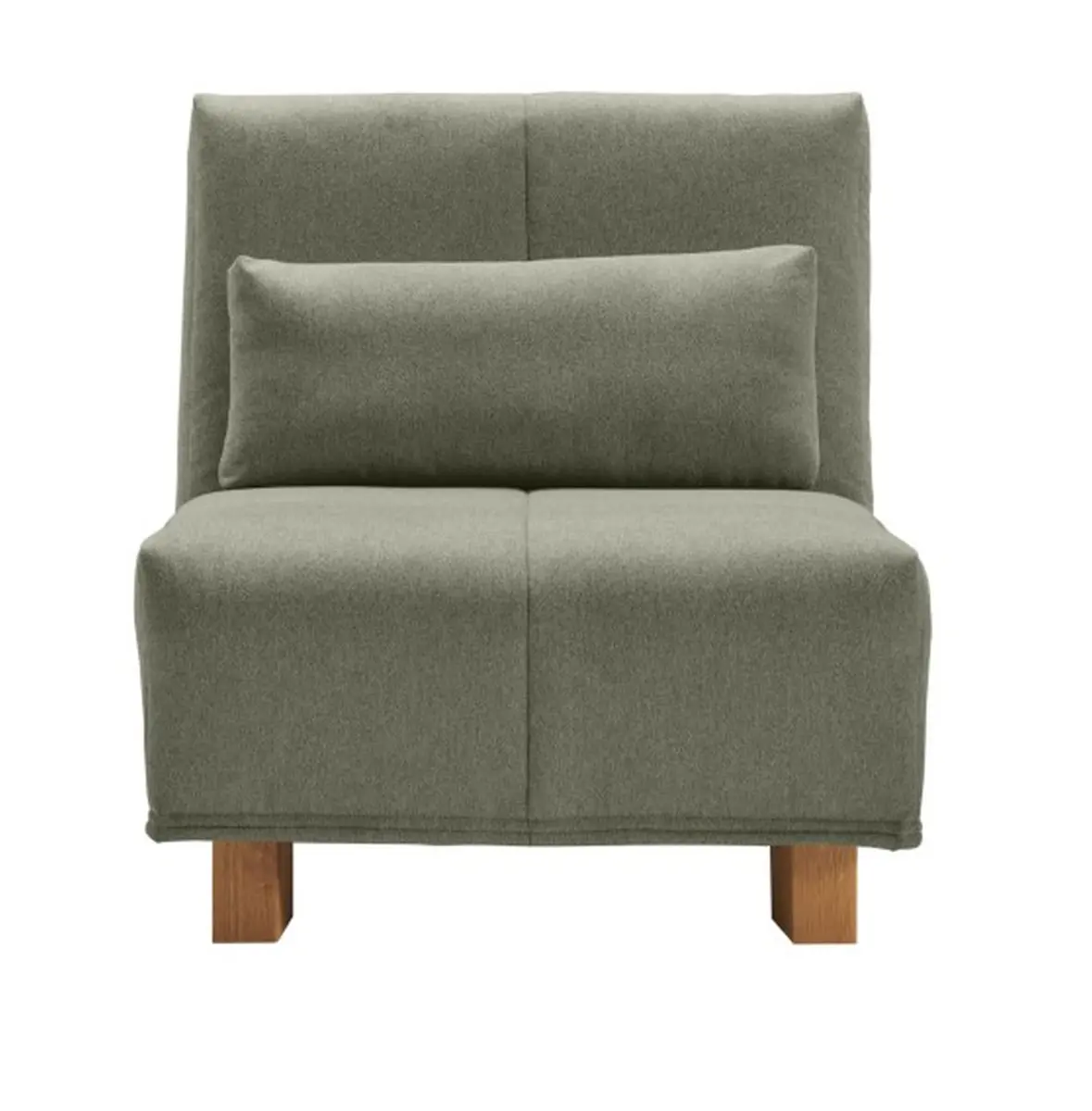 Funktionssessel EASY DELUXE - 1-Sitzer, 80 cm inkl. Schlaffunktion, Stoff Grün