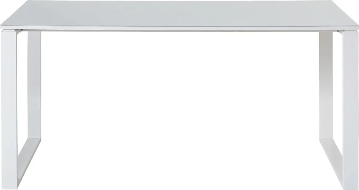 Schreibtisch GWEN - B/H/T ca. 160x75x80cm, Weiß