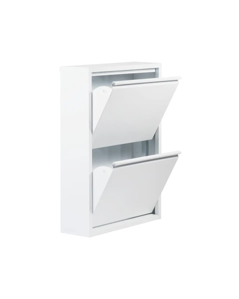 Schuhschrank - B ca. 50 cm, Weiß