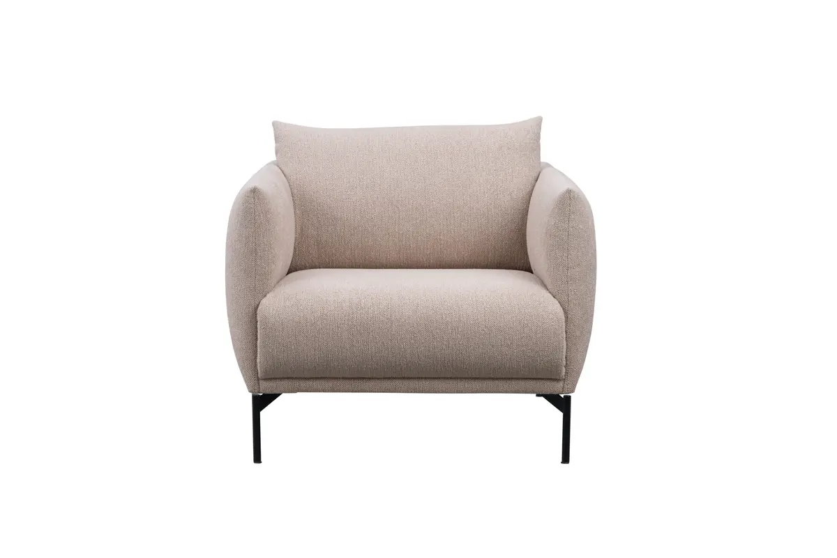 Sessel Joana - Stoff, Beige