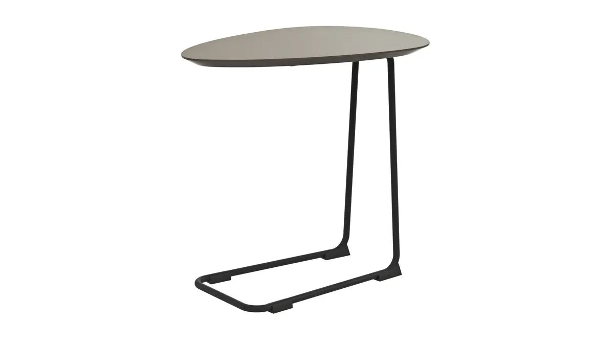 Sofatisch Fano - LBH ca. 57x39x54 cm, Fenix, Taupe