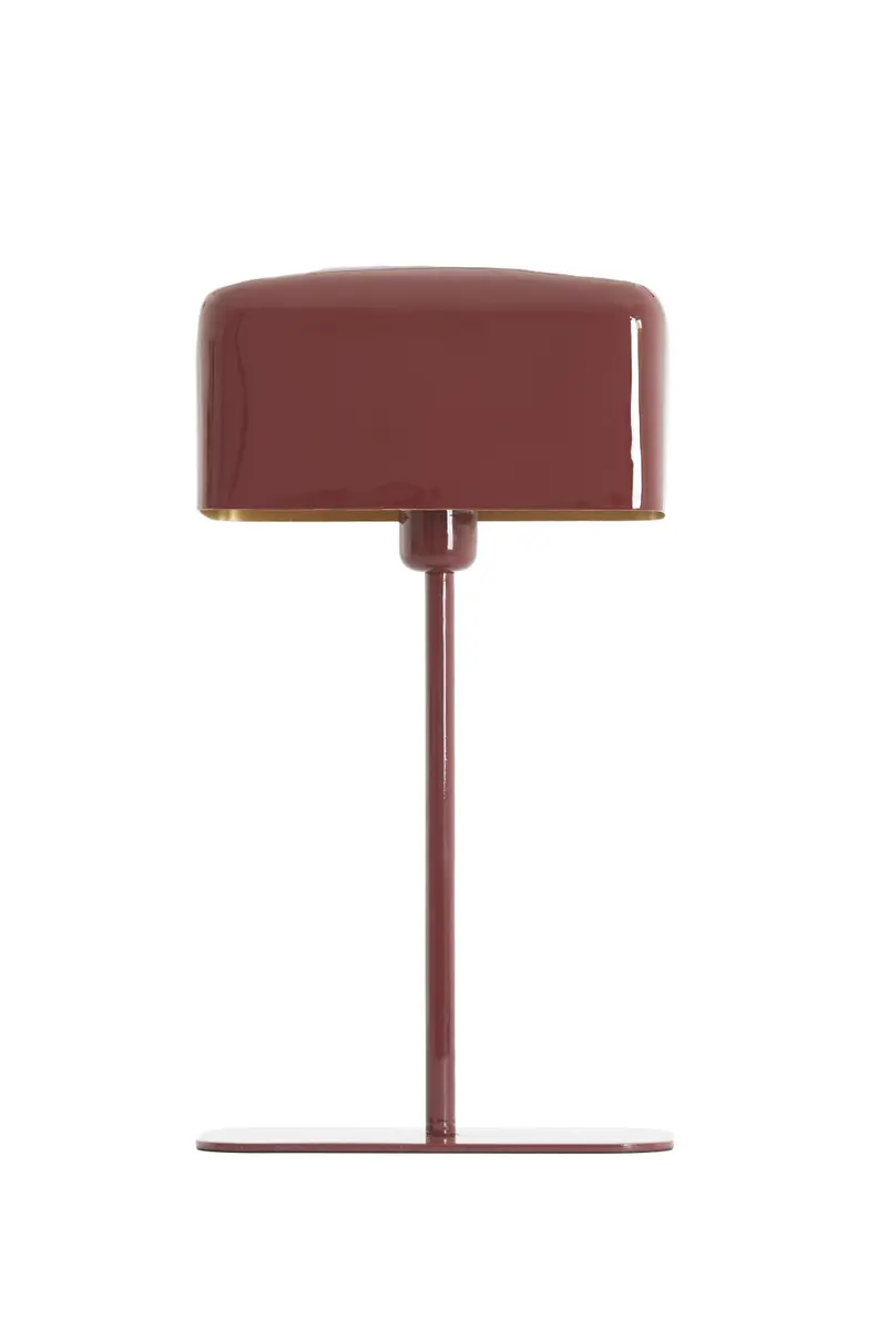 Dekoleuchte -  LBH ca  25 x 13 x 48 cm, Burgund