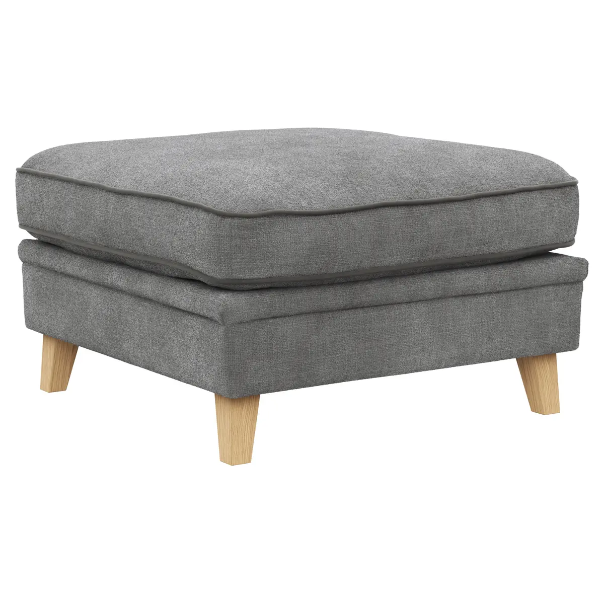 Hocker Mapleton - Stoff, Anthrazit