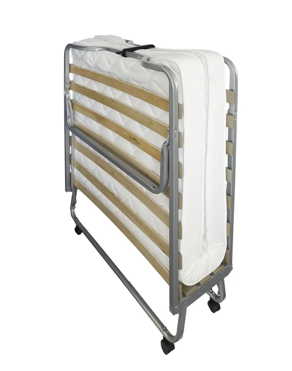 Komfortklappbett - Liegefläche ca. 90x205 cm, Weiß, Anthrazit