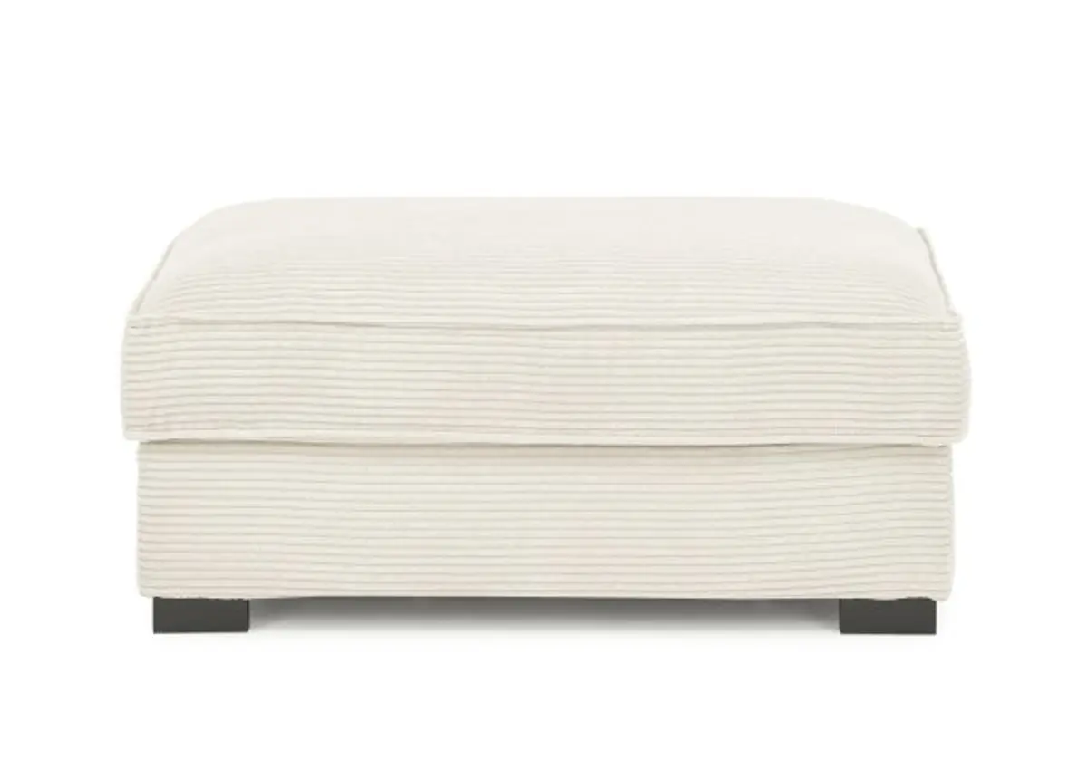 Hocker - Stoff, Creme