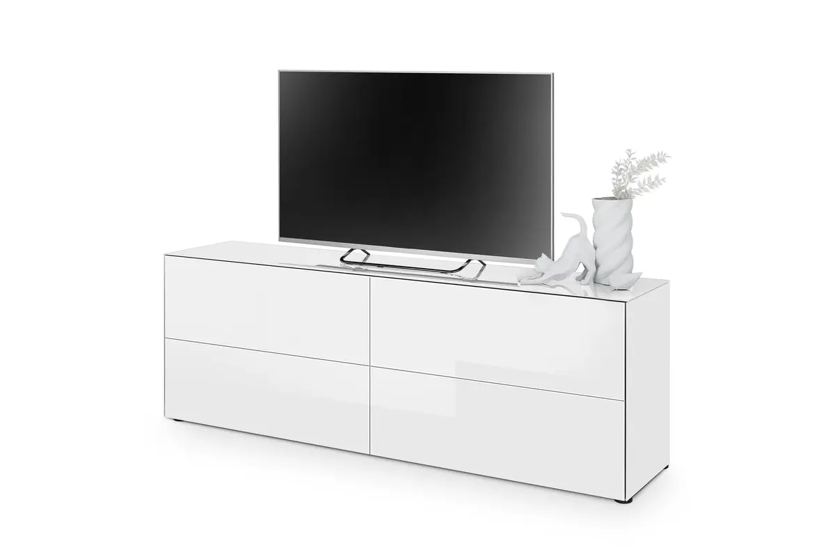 Lowboard - B ca. 181 cm, Weiß