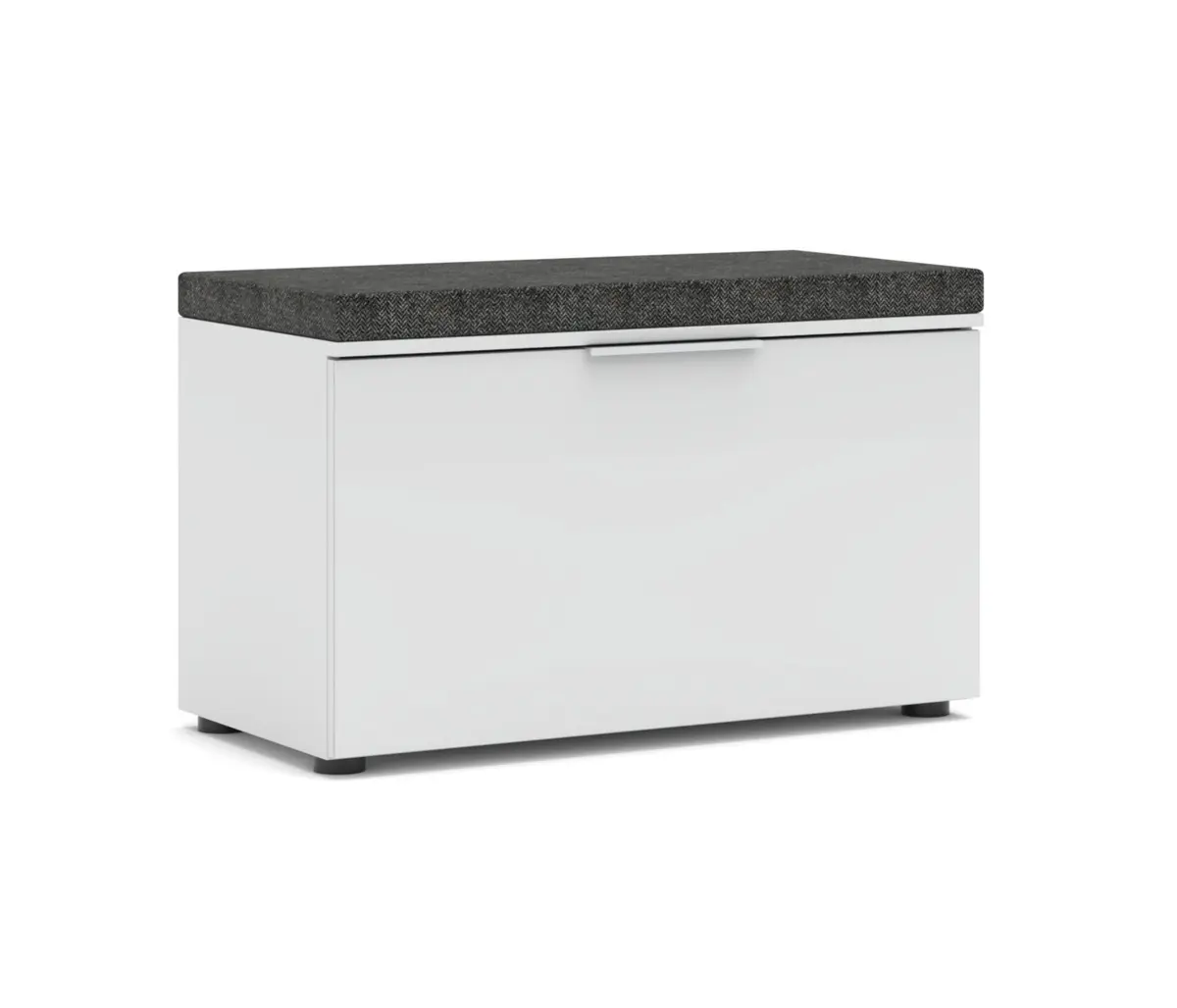 Bank - inkl. Sitzkissen, B ca. 80 cm, Weiß