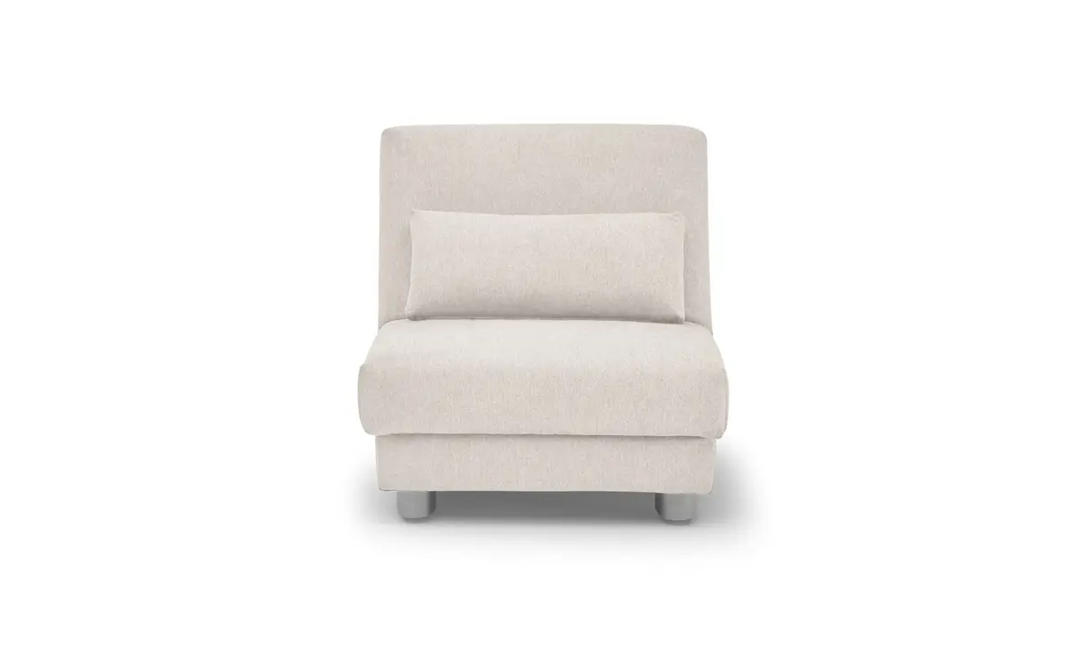 Funktionssessel EASY Optik A - 1-Sitzer, 80 cm inkl. Schlaffunktion, Stoff, Beige