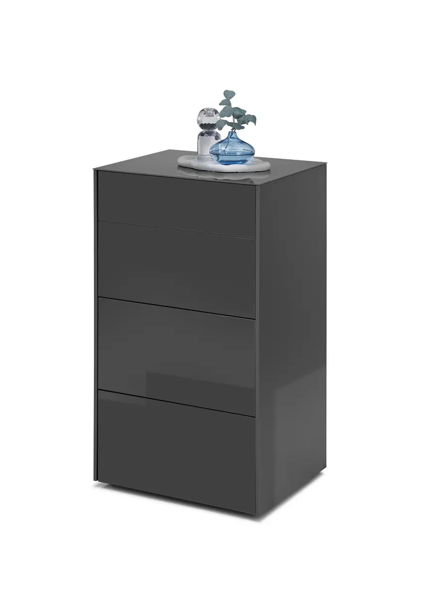 Kommode - B ca. 52 cm, Anthrazit