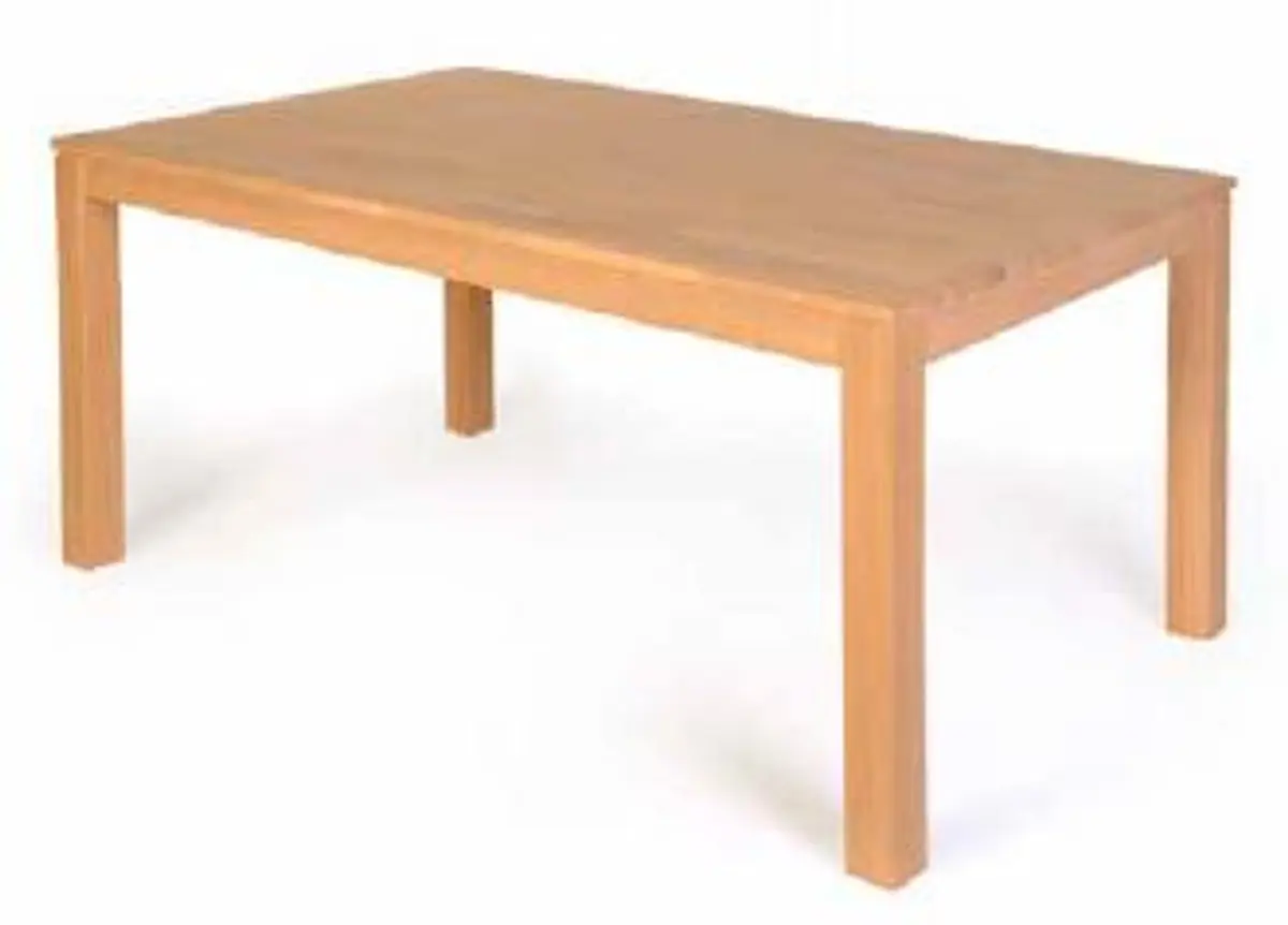 Esstisch - ausziehbar, LB 160x90 cm, Kernbuche massiv