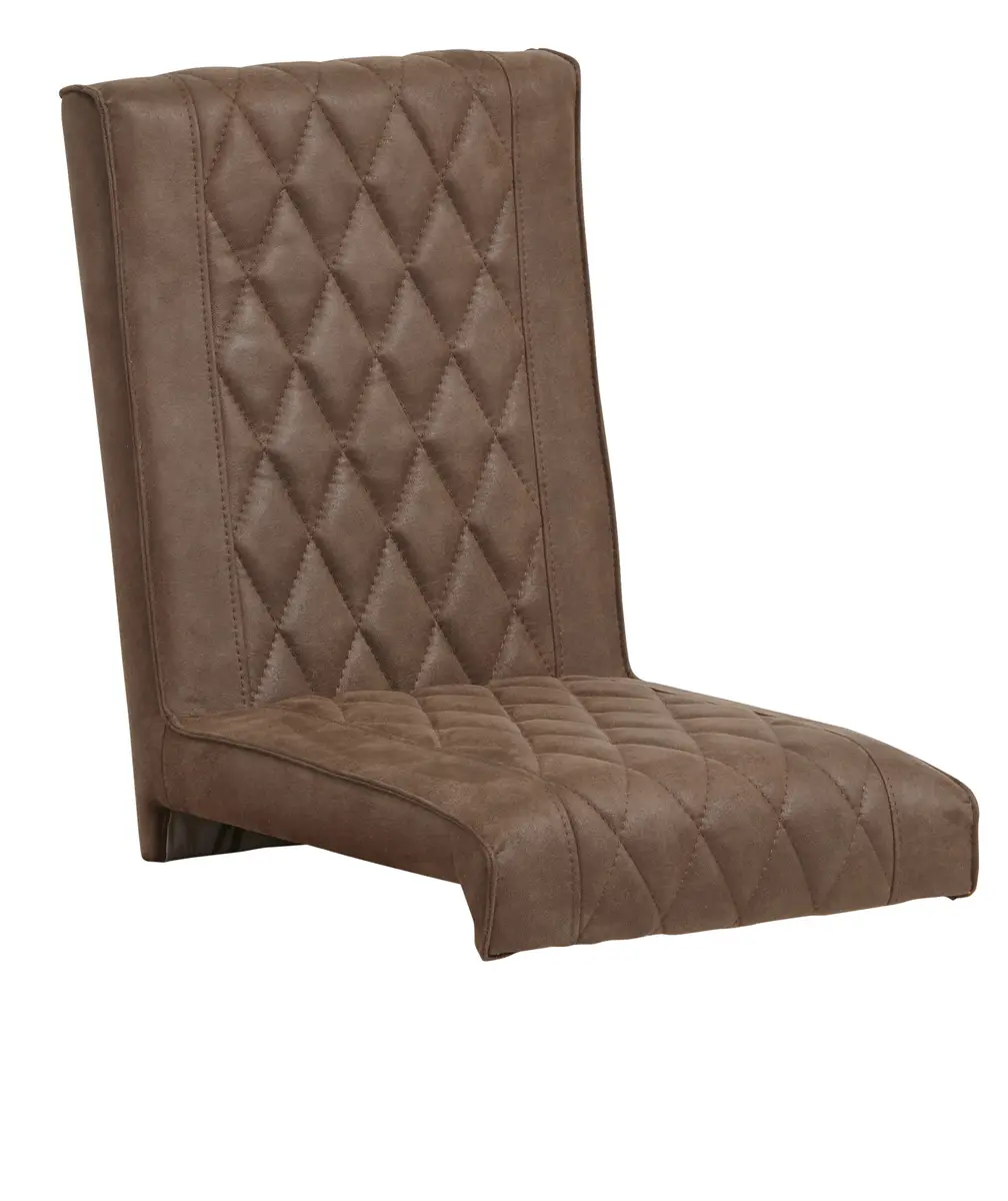 Sitzschale Cambridge - Stoff, Dunkelbraun