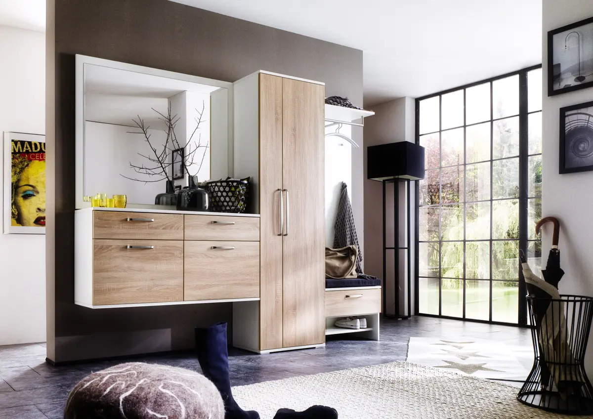 Garderobe - Sanremo Eiche Dekor