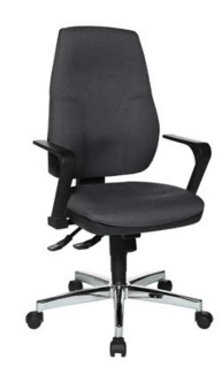 Design-Drehstuhl Ergo Work 270 - Stoff, Anthrazit