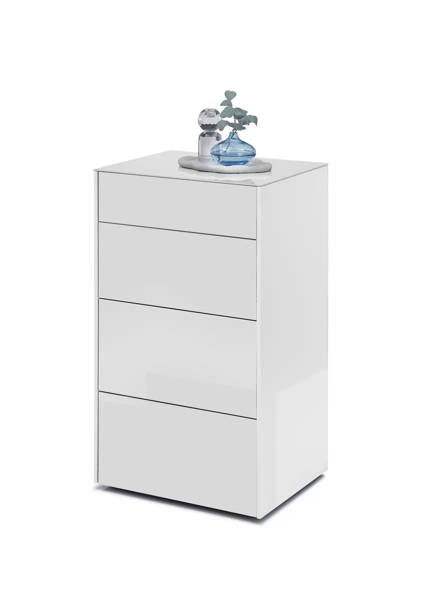 Kommode - B ca. 52 cm, Weiß