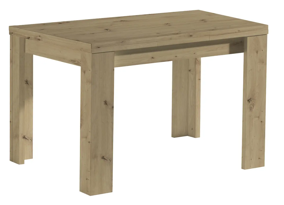 Esstisch - ausziehbar, LB ca. 110x60 cm, Eiche Dekor