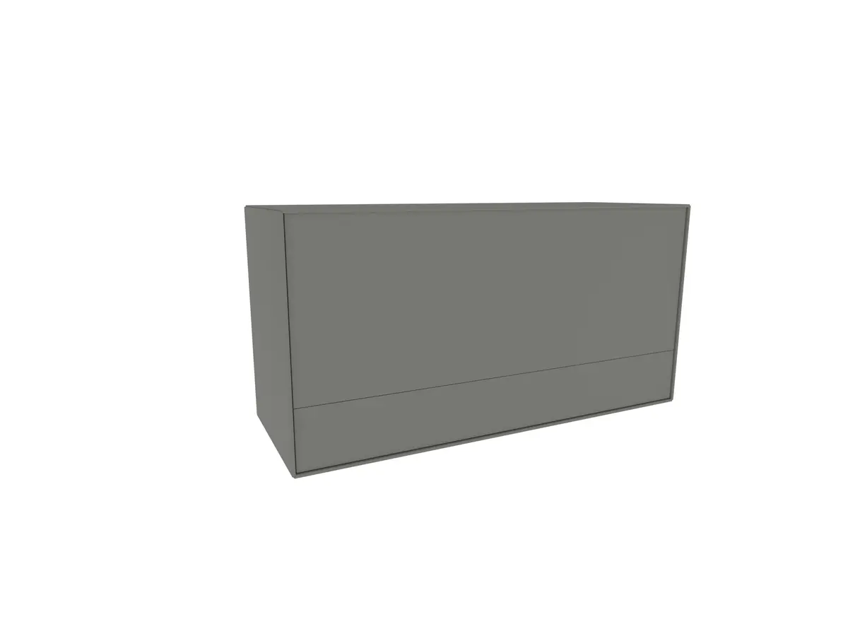 Sekretär Edge - Lack, Graphit