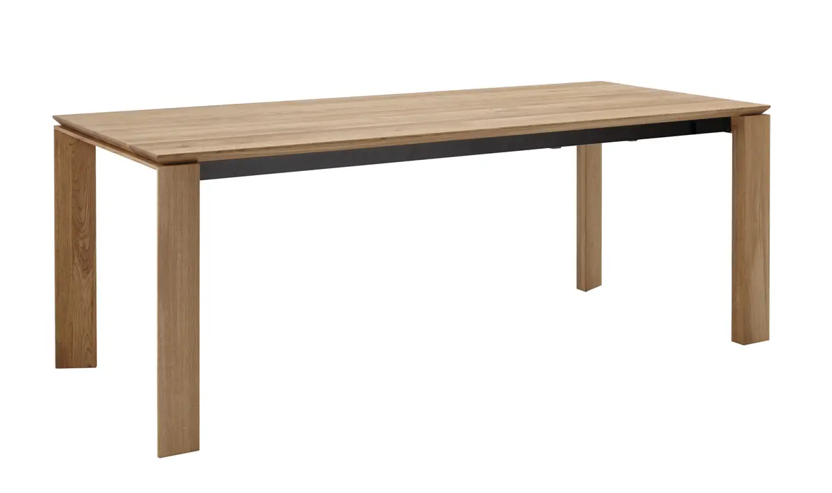 Esstisch Missoula - ausziehbar, LB ca. 200x90 cm, Asteiche massiv, natur geölt