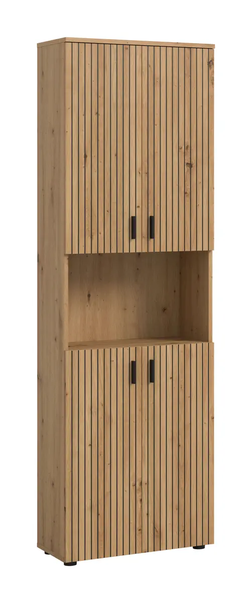 Hochschrank - B ca. 60 cm, Artisan Eiche Nachbildung