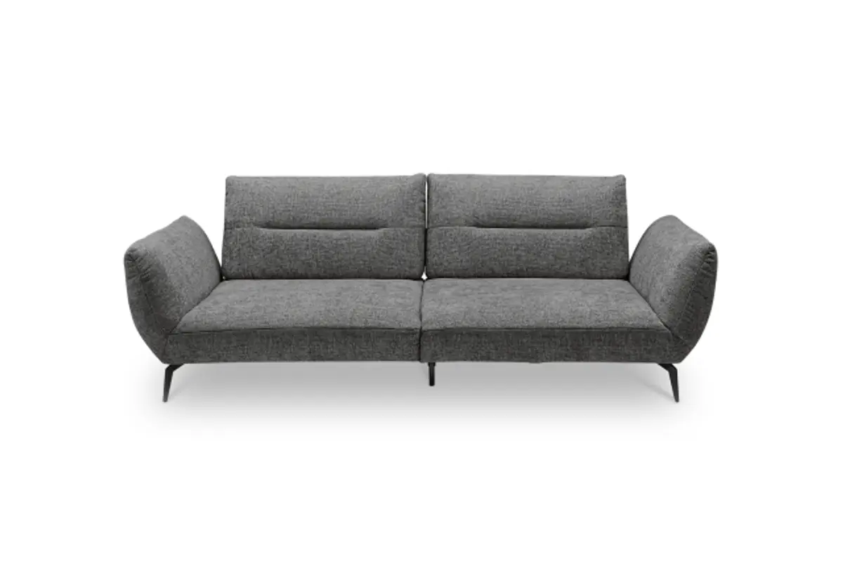 Megasofa PAYTON - 3-Sitzer, Stoff, Graphit