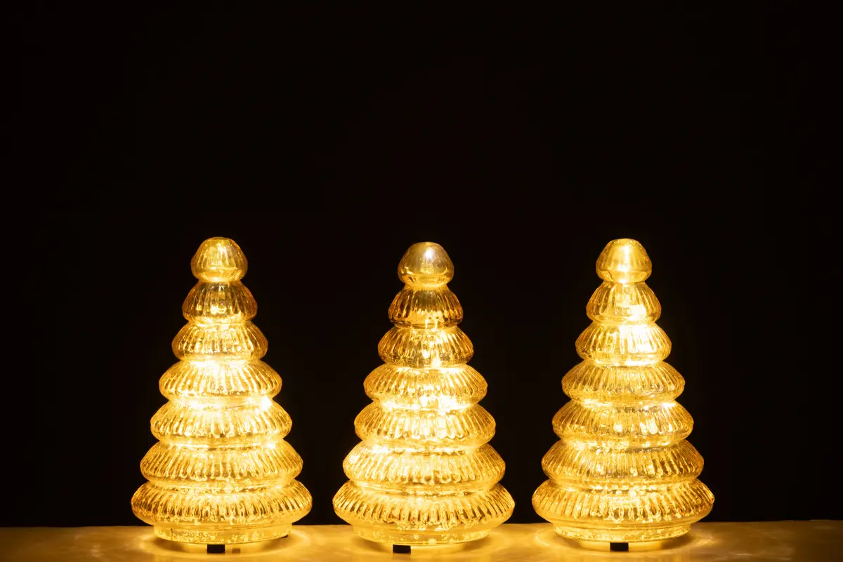 LED Weihnachtsbaum - Goldfarben