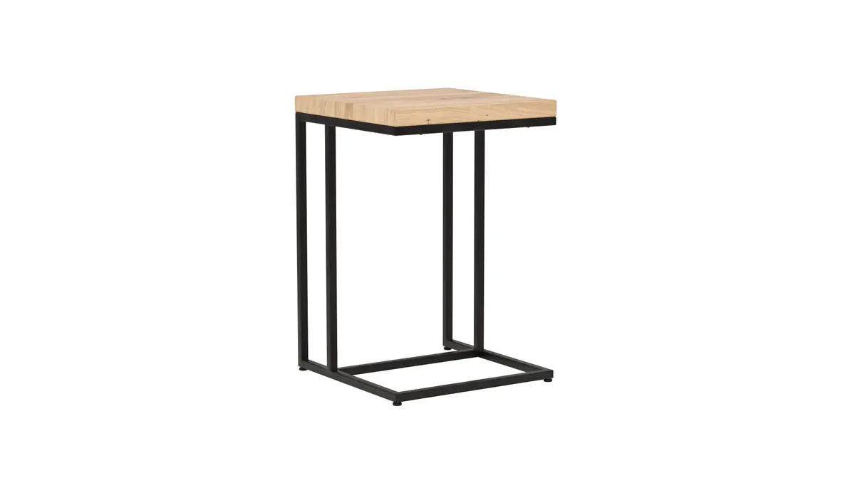 Beistelltisch Farmingdale - LBH ca. 45x45x67 cm, Eiche massiv, legno