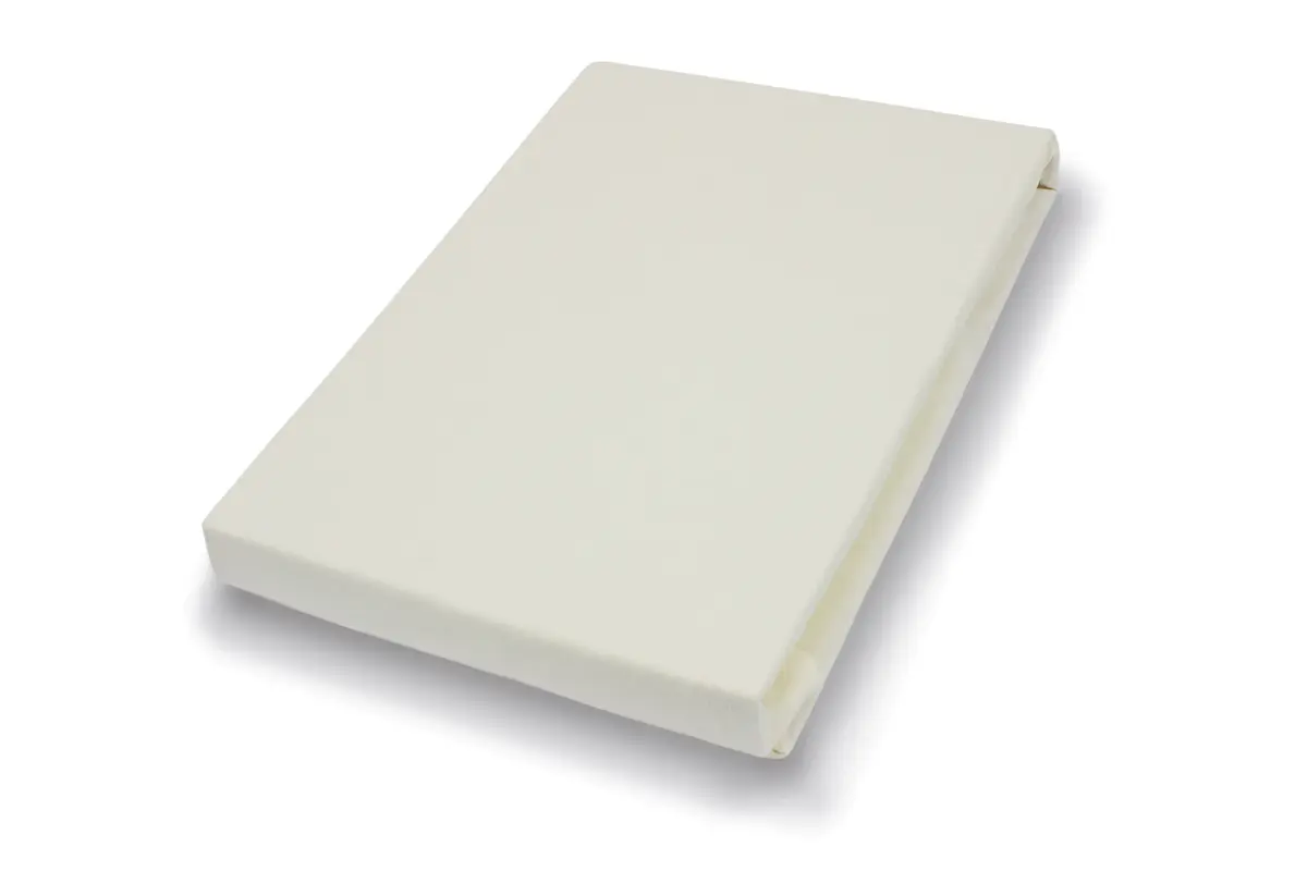 Spannbetttuch 02001 - ca. 180-190x200 cm, Ecru