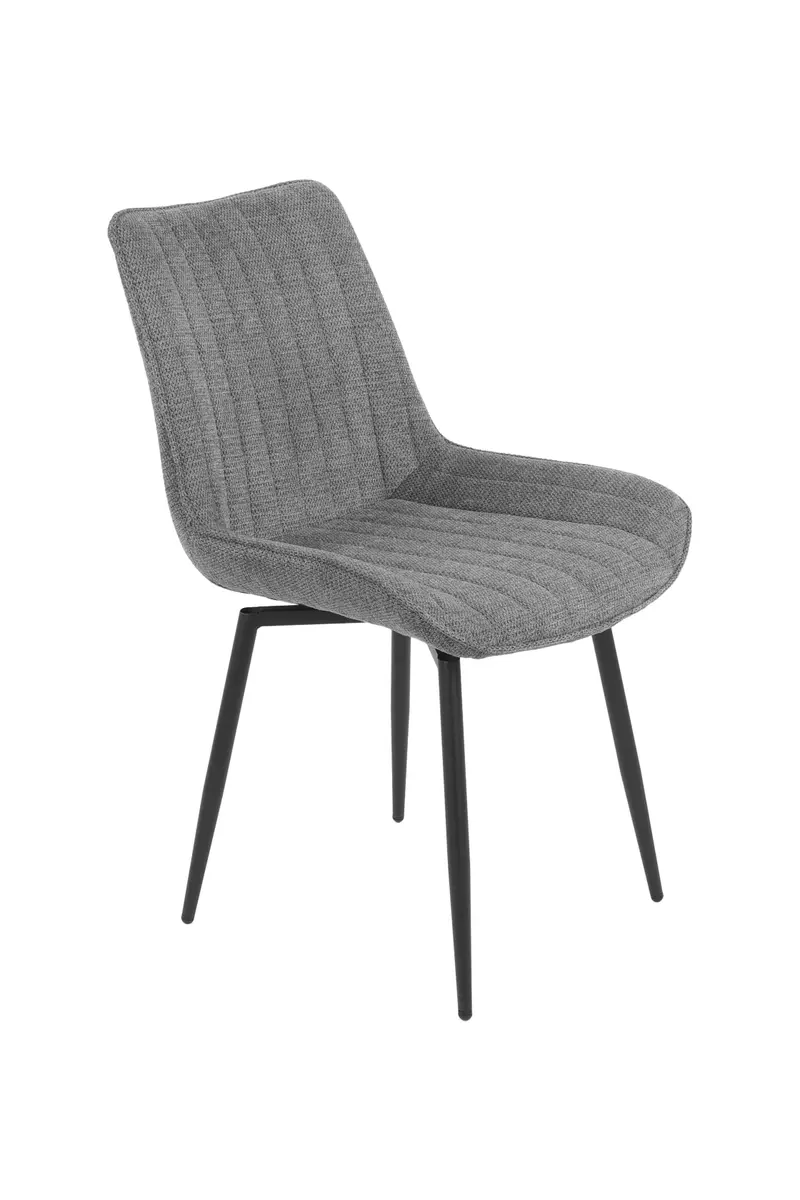 Stuhl - drehbar, Microfaser, Dunkelgrau