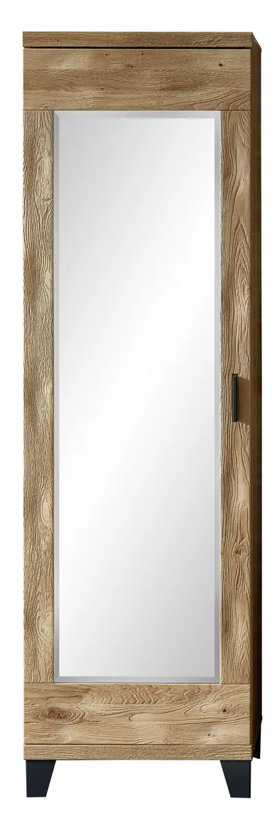 Garderobenschrank - Wildeiche massiv