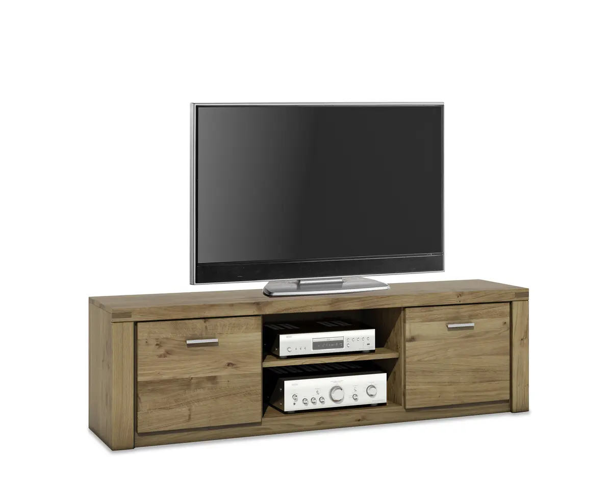 TV-Board - Wildeiche teilmassiv, geölt