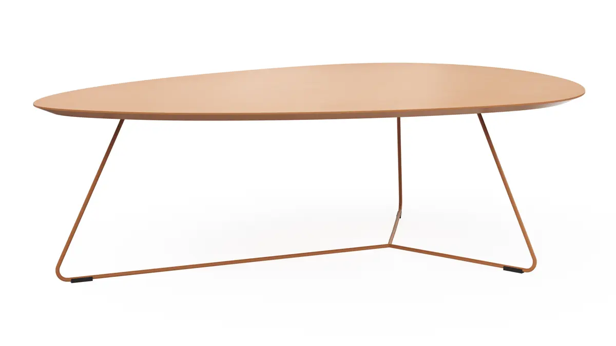 Couchtisch Fano - LBH ca. 121x75x38 cm, Fenix, Beige