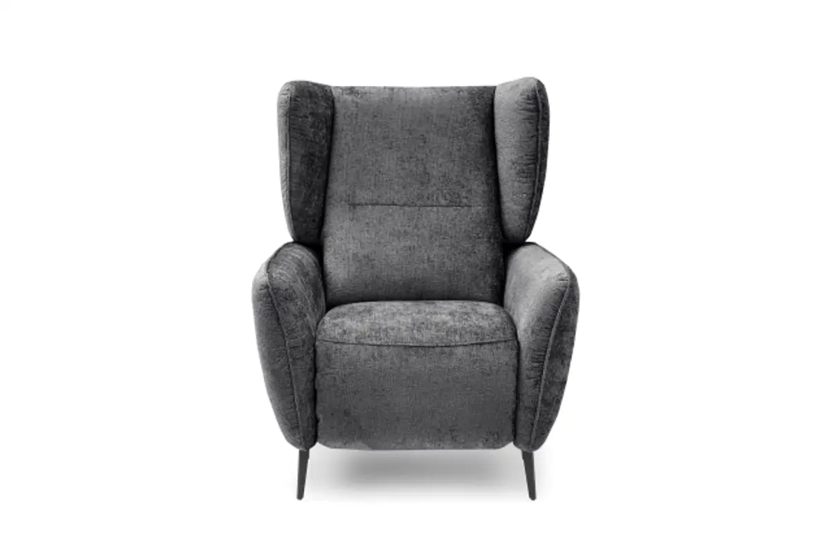 TV-Sessel - Relaxfunktion, Stoff, Dunkelgrau