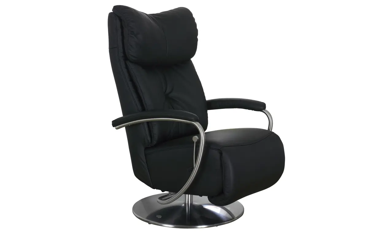 TV-Sessel - Relaxfunktion, Leder, Fels