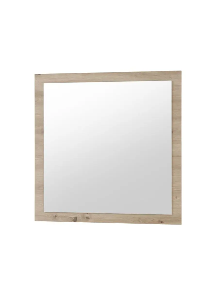 Spiegel - LB ca. 78x78 cm, Artisan Eiche Nachbildung
