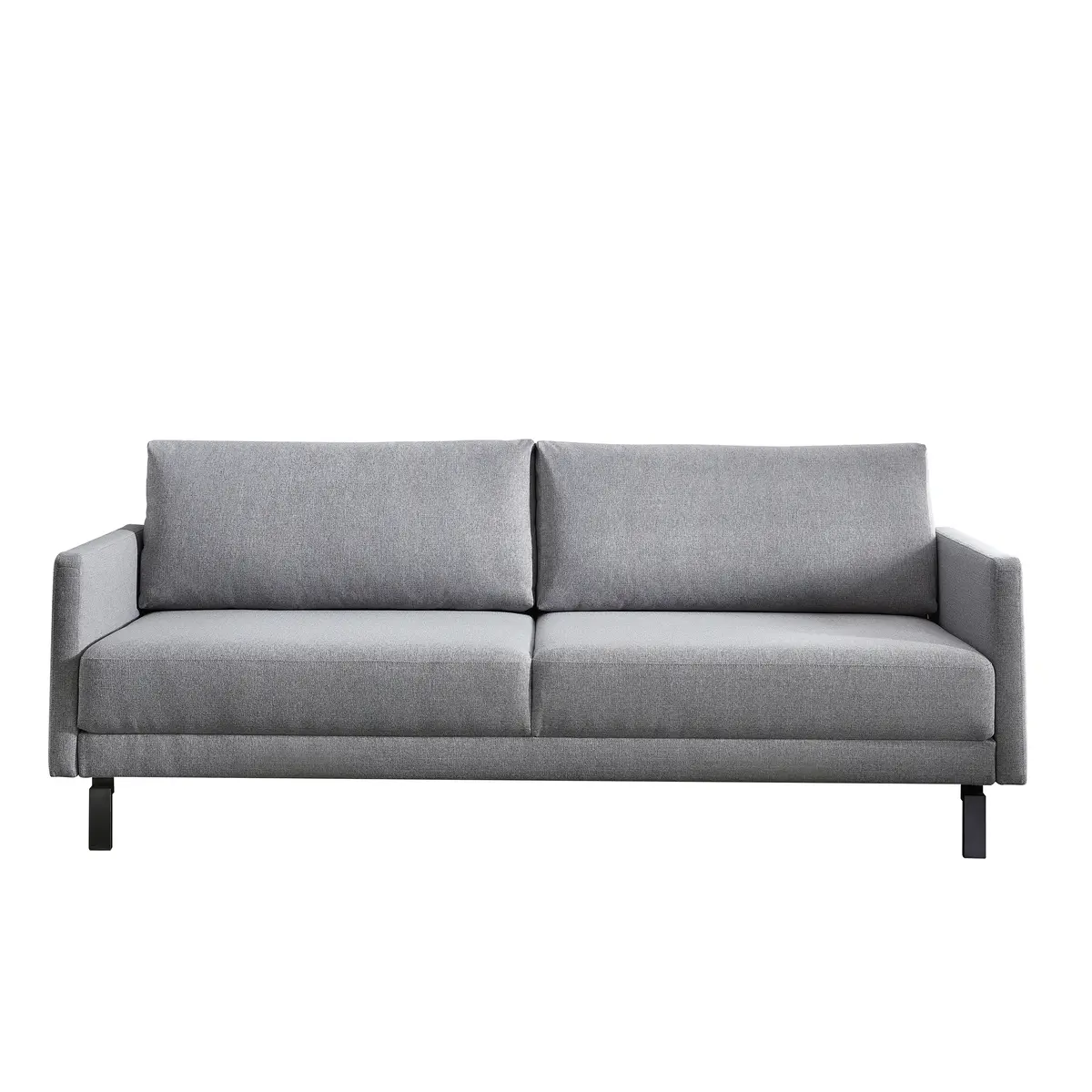 Schlafsofa - Liegefläche ca. 150x200 cm, Stoff, Rauchblau