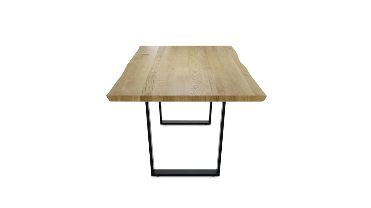 Esstisch - LB ca. 180x90 cm, Wildeiche massiv