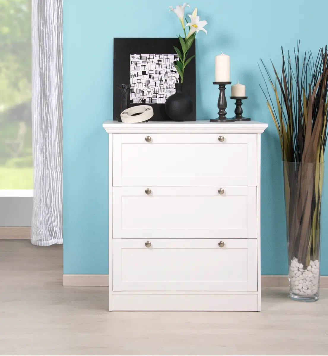 Kommode- Weiß