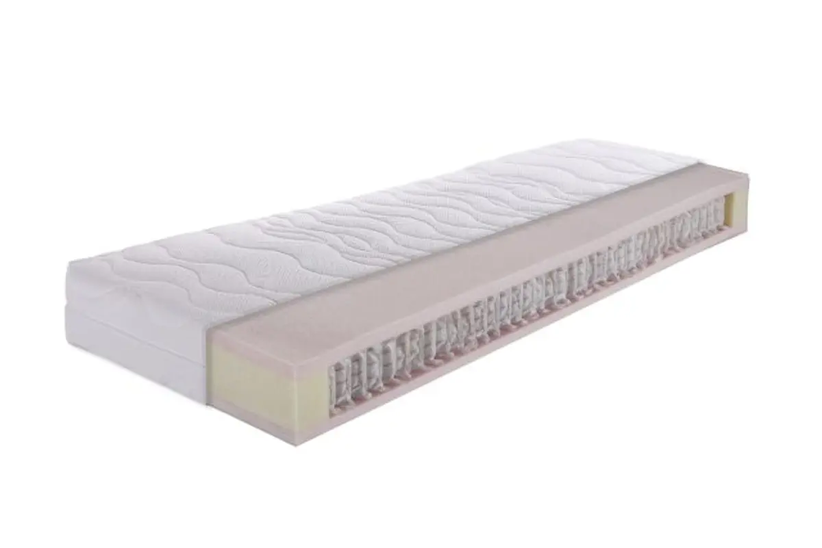 7 Zonen-Taschenfederkernmatratze- Liegefläche ca. 90x200 cm, Mittel