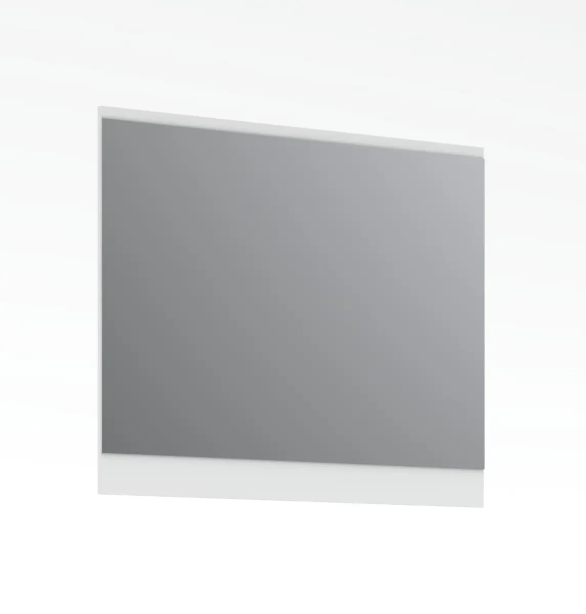 Spiegel - LB ca. 80x70 cm, Weiß