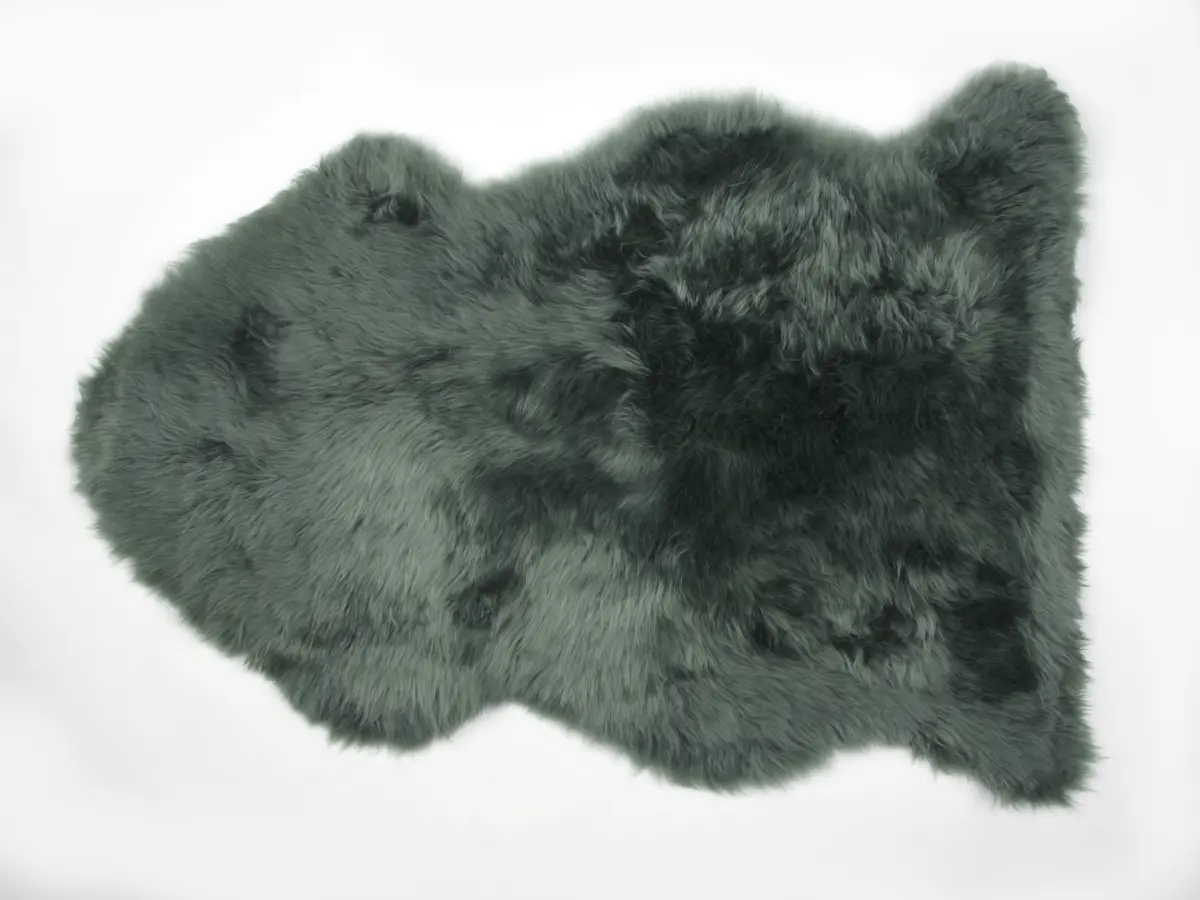 Natur-Schaffell - LB ca. 95x60 cm, Evergreen