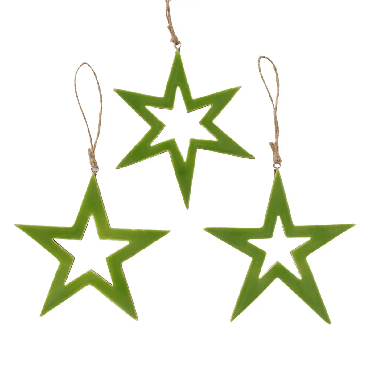 Weihnachtshänger - HBT ca. 12x12x1 cm, Grün