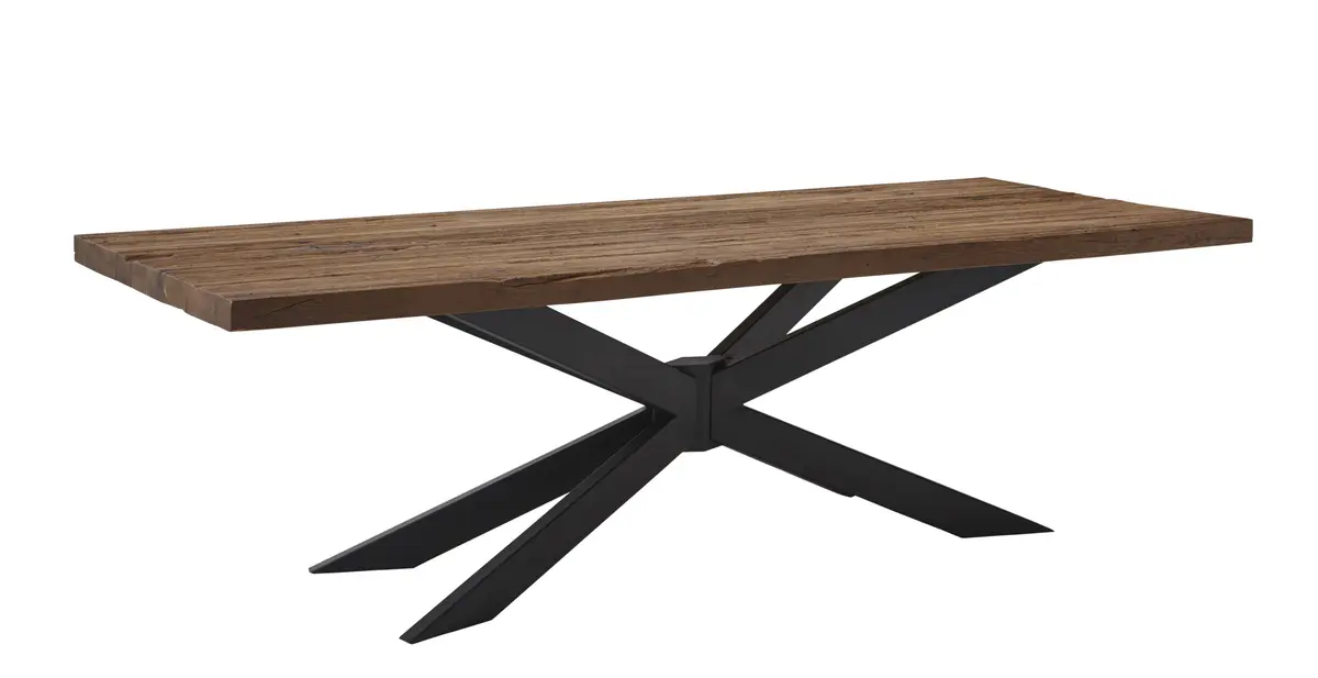 Esstisch Dover - LB ca. 240x100 cm, Alteiche massiv, lackiert