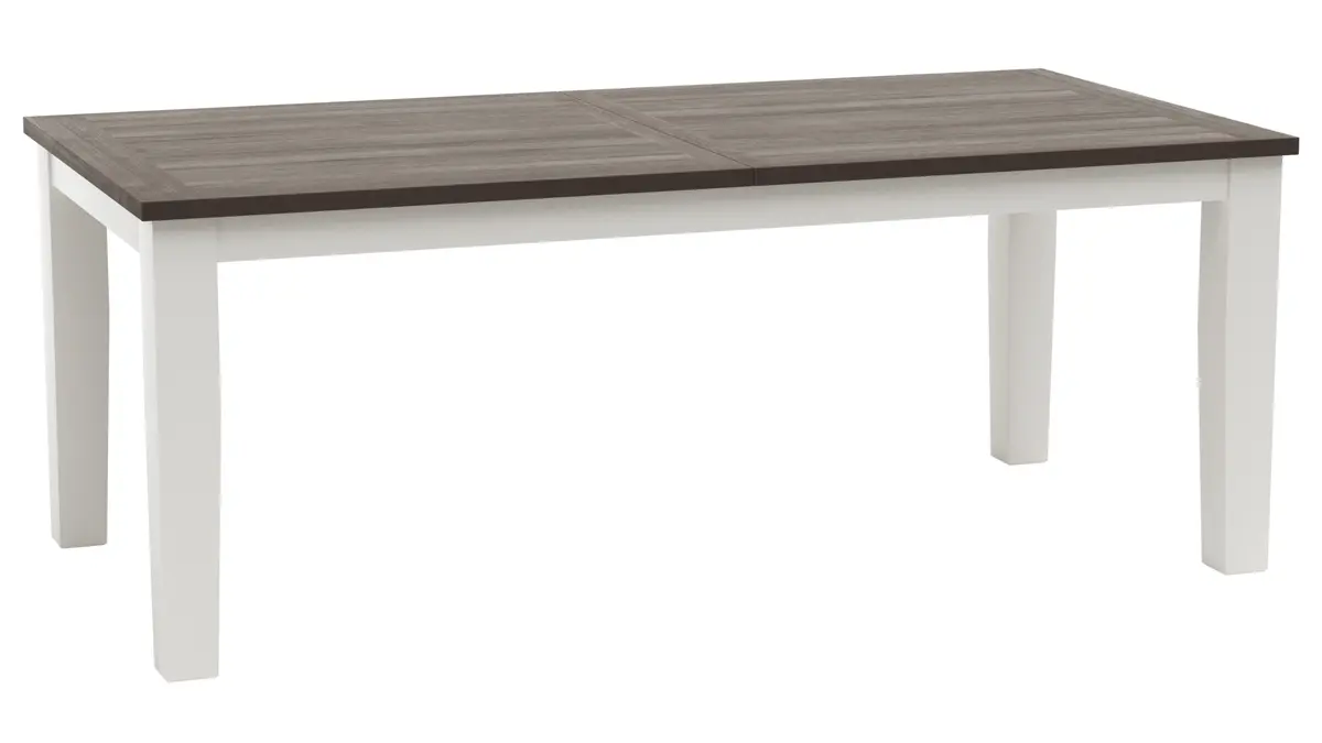 Esstisch Litchfield - ausziehbar, LB ca. 200(240,280)x100 cm, Eichenfurnier, XO Gray