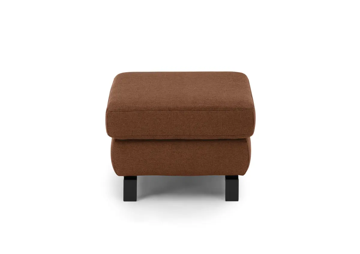 Hocker CALM PLUS 2.0 - BL ca. 66x66 cm, Stoff, Kupfer