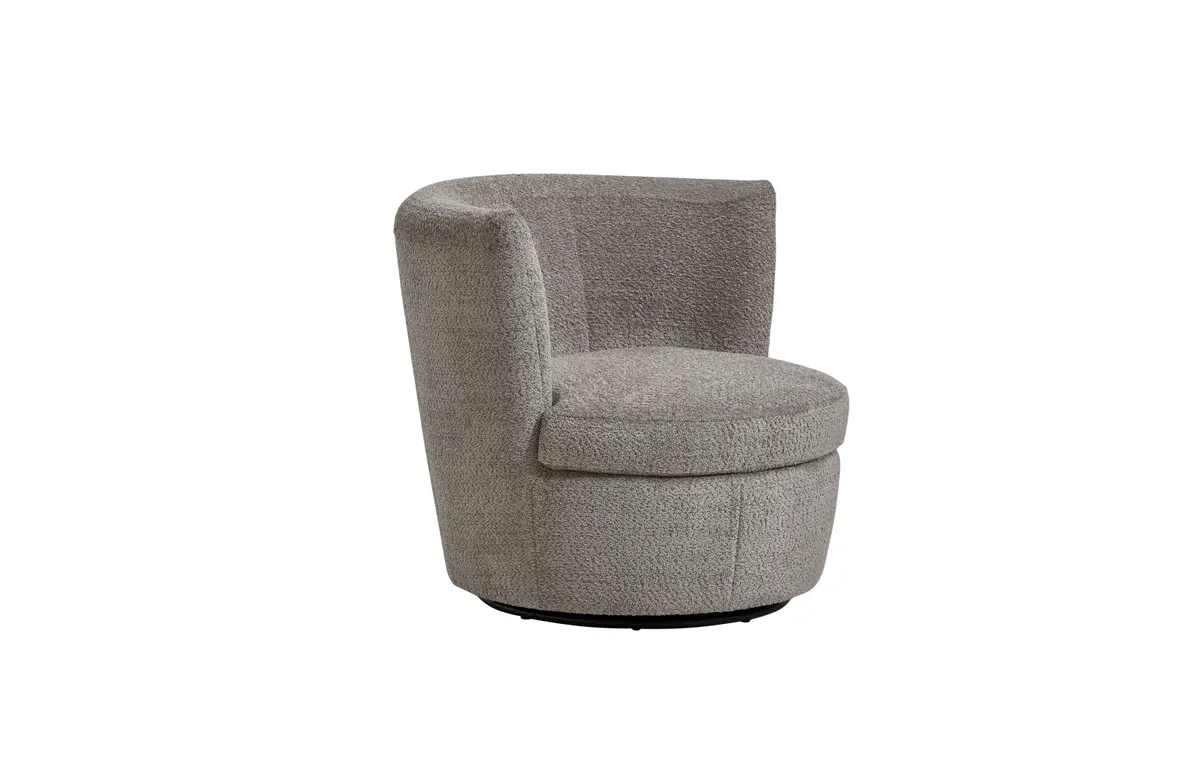 Sessel Cativa - Stoff, Graubeige