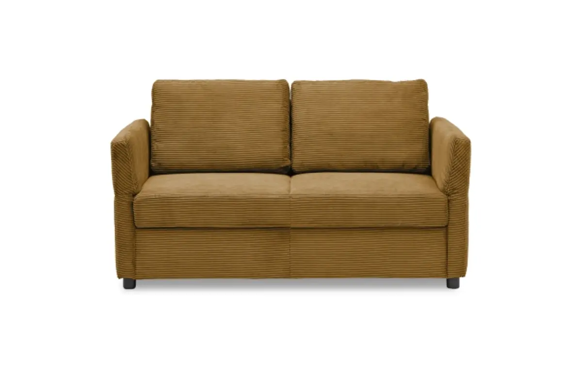 Sofa PRO FLEXX - 2-Sitzer, Stoff, Senfgelb
