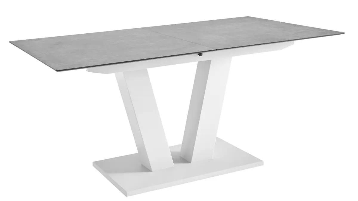 Esstisch Dinner - ausziehbar, LB ca. 160x 90 cm, HPL, Sand